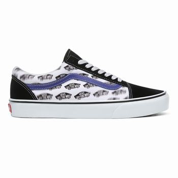 Férfi Vans Blur Boards Old Skool Tornacipő VA1459207 Fekete/Királykék